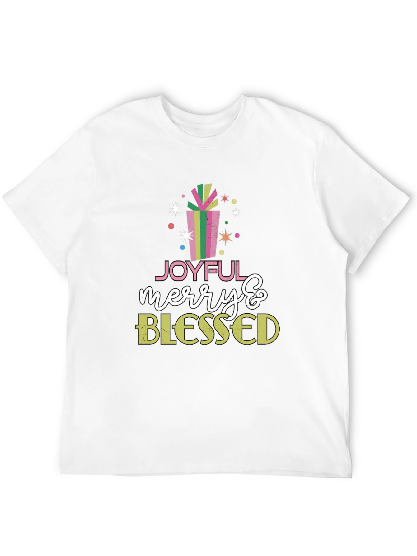 Joyful Merry & Blessed Holiday T-Shirt