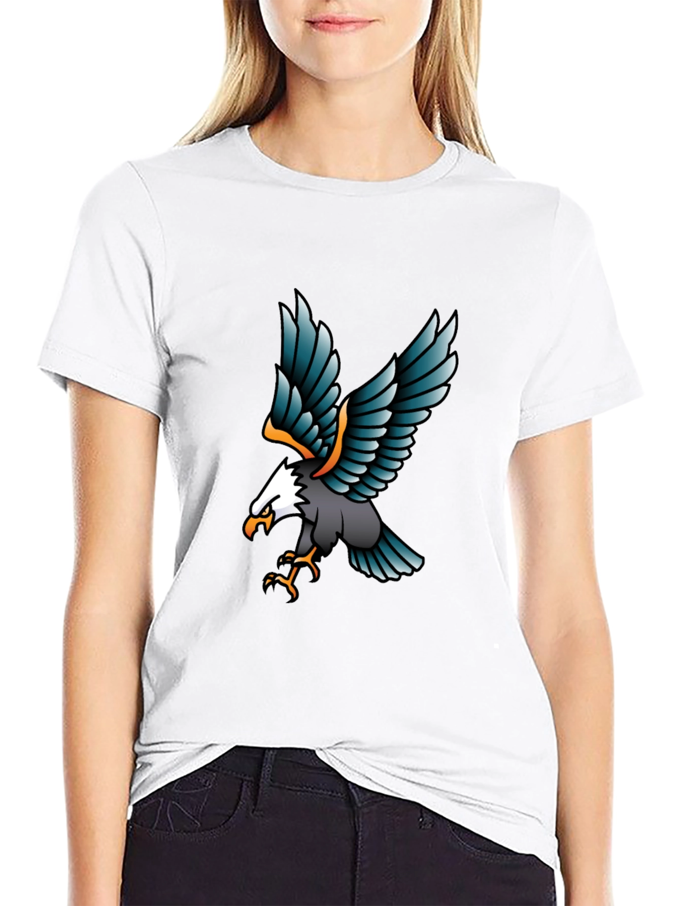 Eagle Graphic T-Shirt - Black