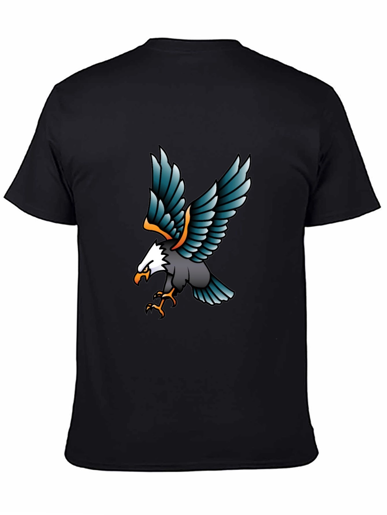 Eagle Graphic T-Shirt - Black