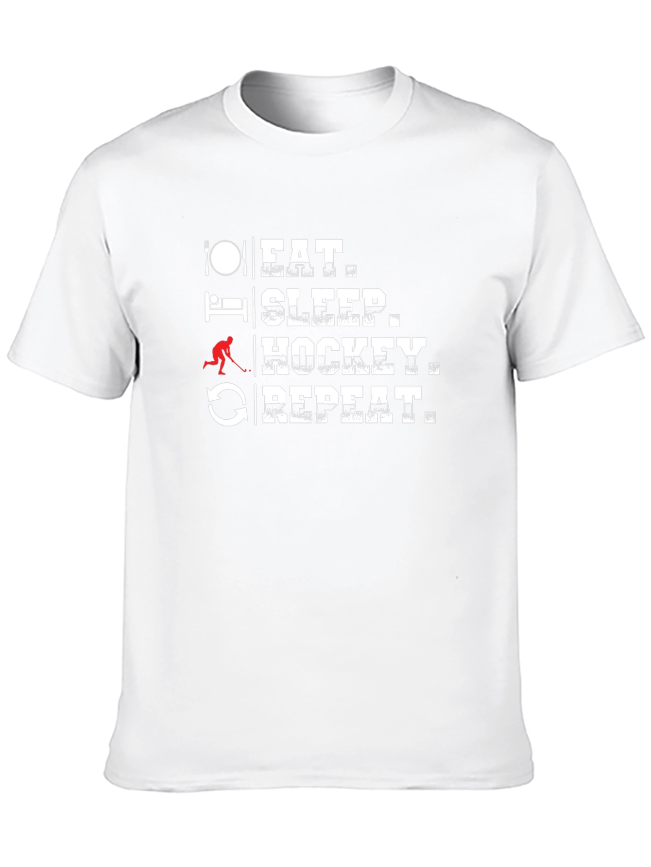 Eat Sleep Hockey Repeat T-Shirt