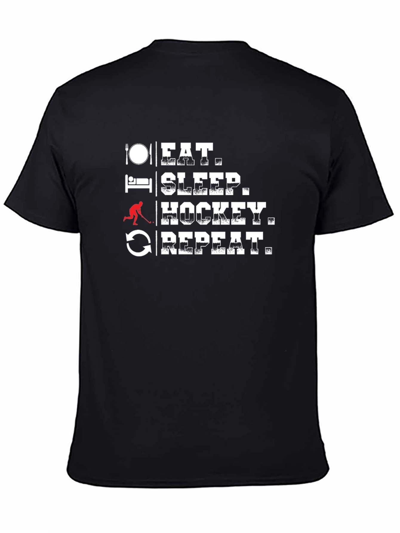 Eat Sleep Hockey Repeat T-Shirt