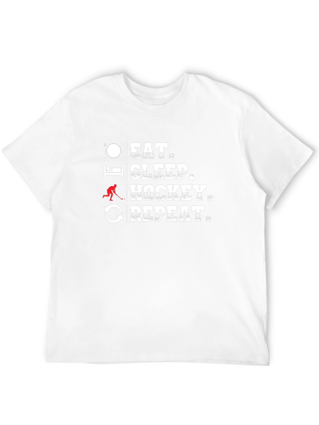 Eat Sleep Hockey Repeat T-Shirt
