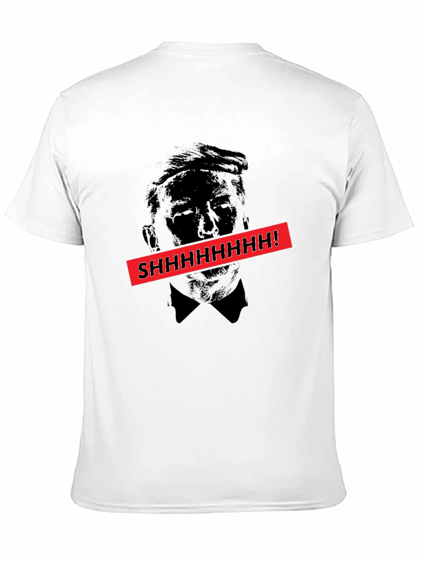 Shhhhhhh! Graphic Tee - Anti-Trump Humor Shirt