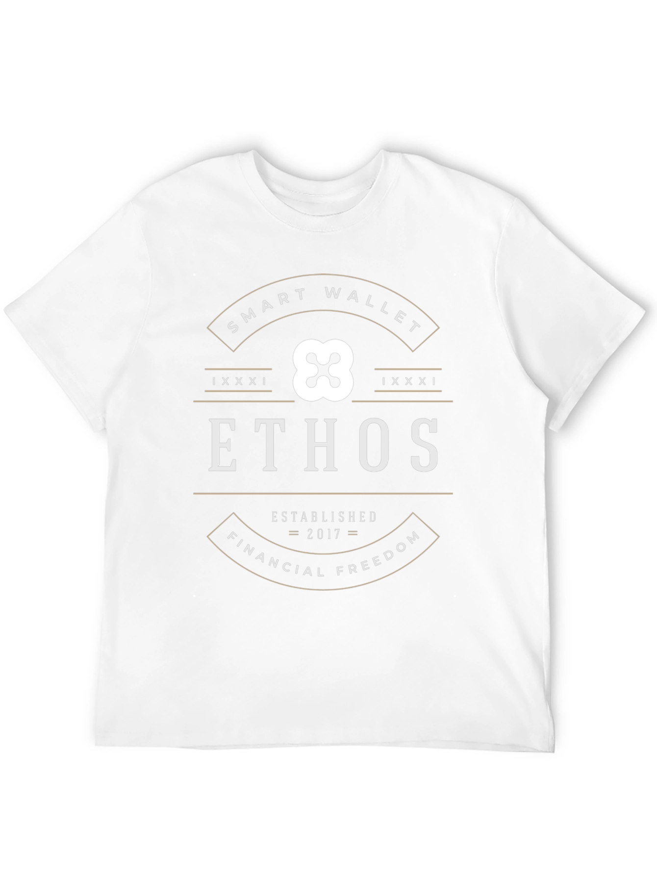 Ethos Smart Wallet Black T-Shirt