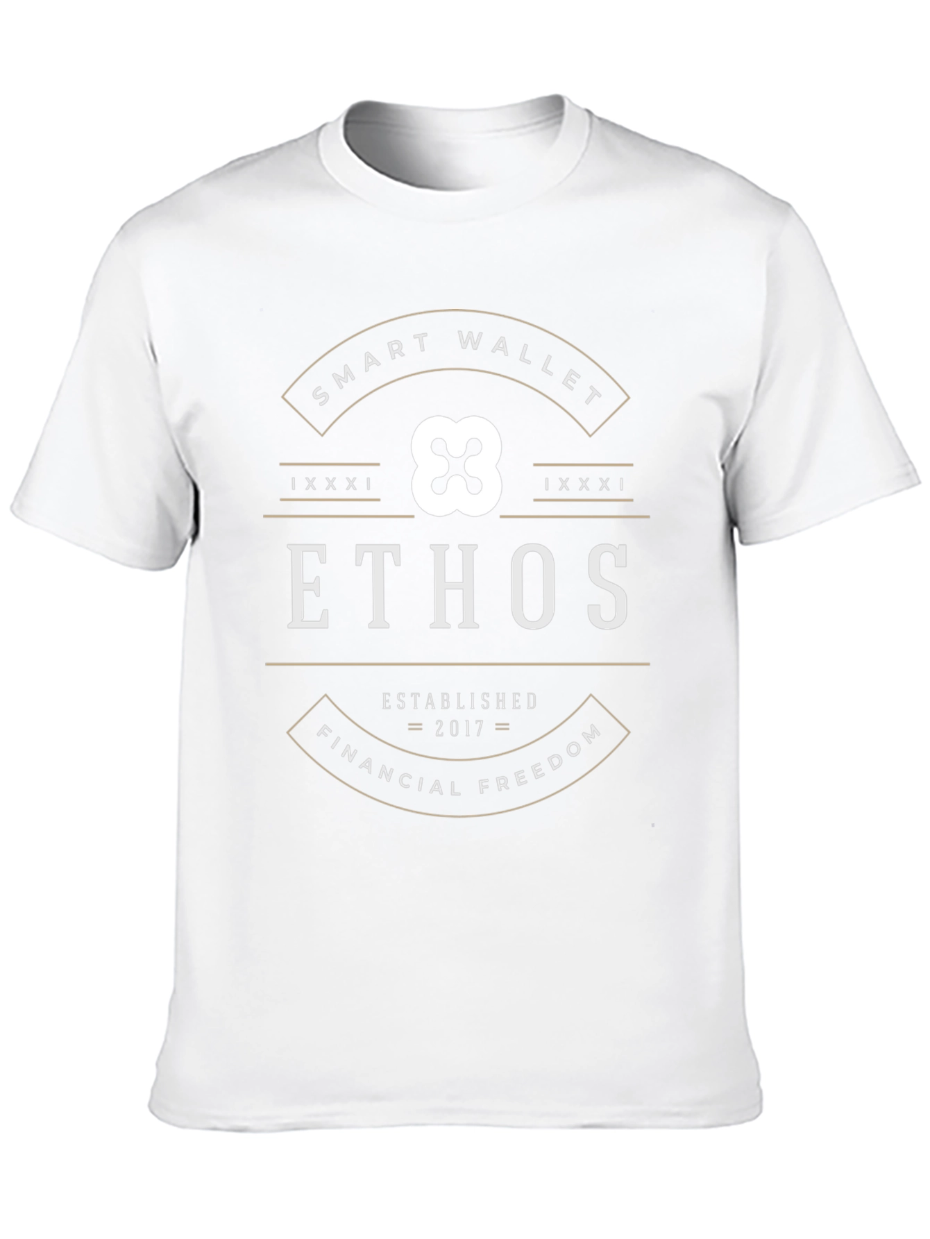 Ethos Smart Wallet Black T-Shirt