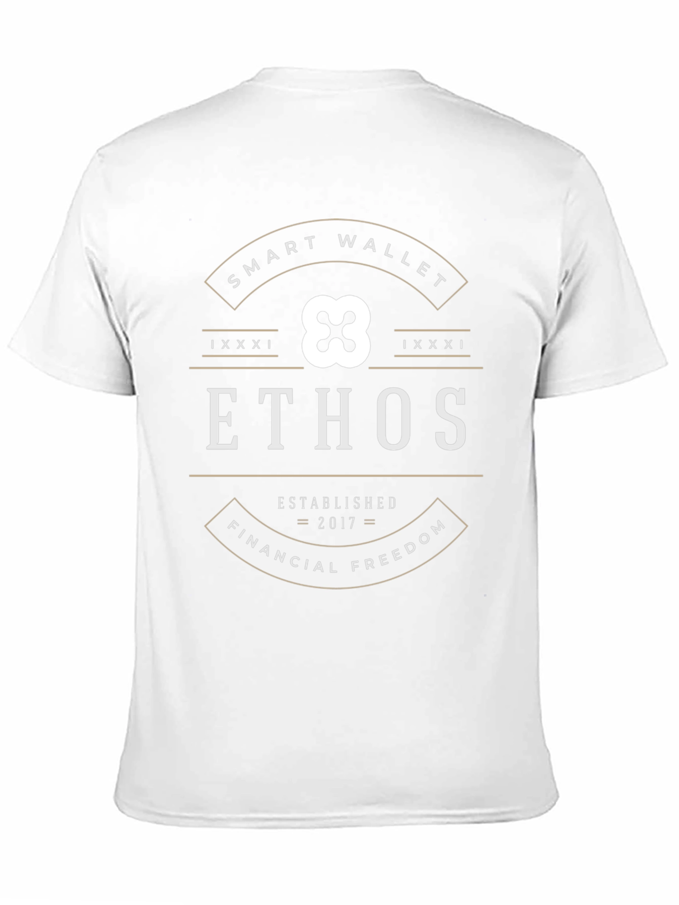 Ethos Smart Wallet Black T-Shirt