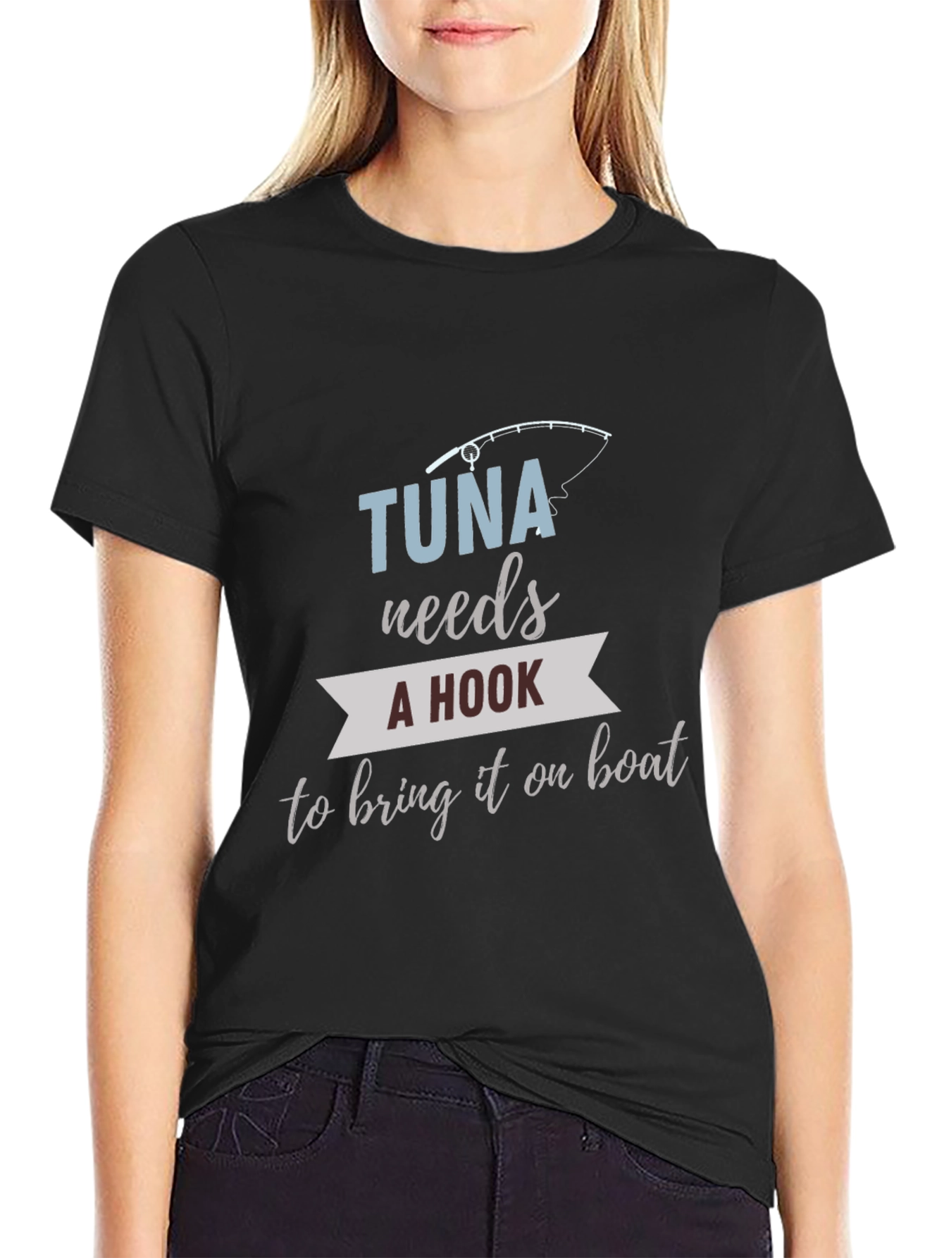 Tuna Fishing Humor Graphic Tee