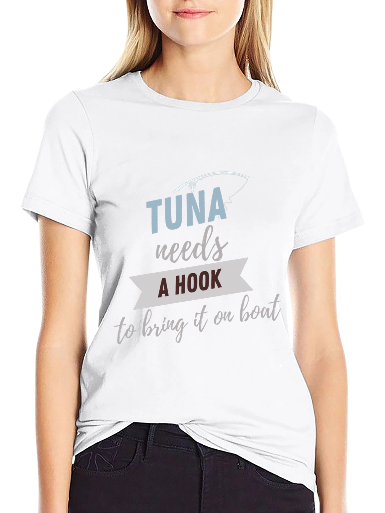 Tuna Fishing Humor Graphic Tee