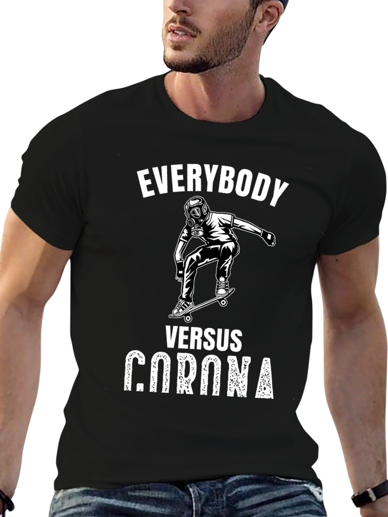 Everybody Versus Corona Graphic Tee