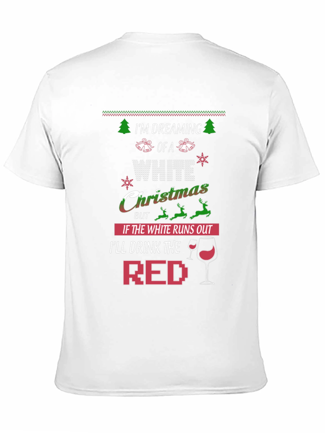 Funny Christmas Wine Lover T-Shirt