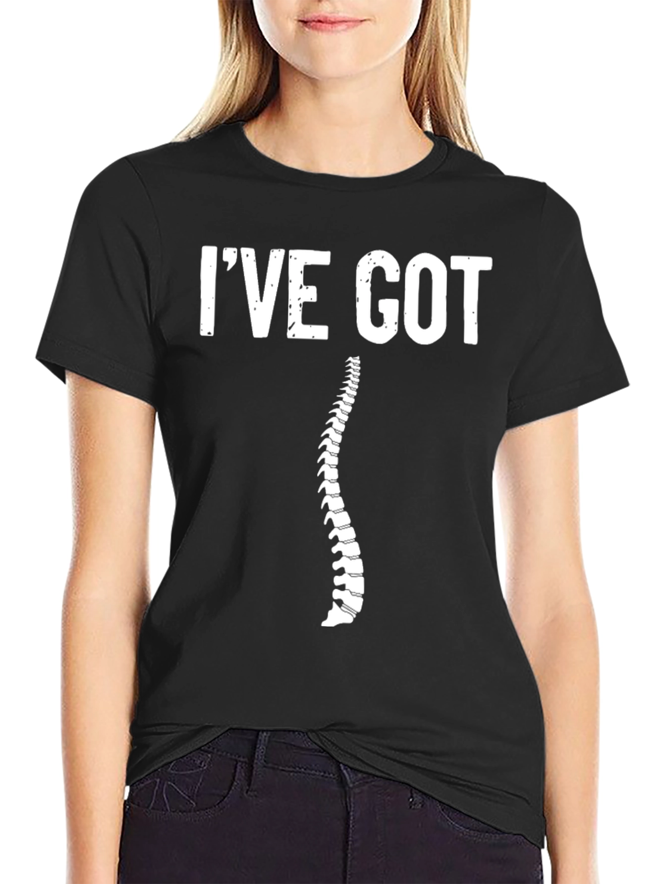 Ive Got Your Back T-Shirt - Spine Anatomy Tee