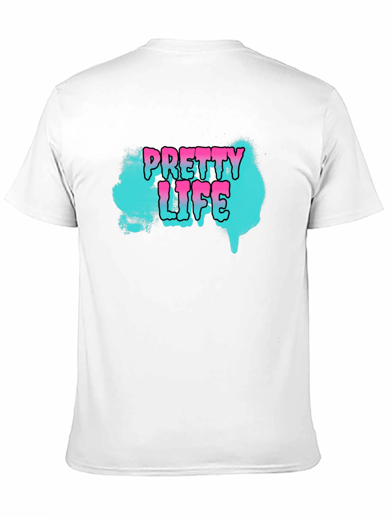 Pretty Life Graphic T-Shirt - Black