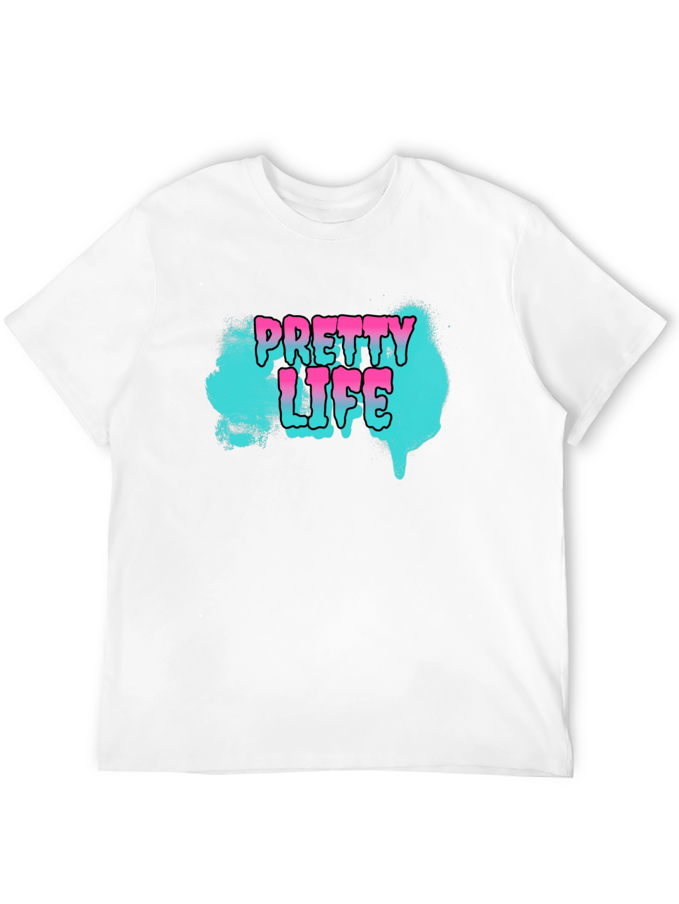 Pretty Life Graphic T-Shirt - Black