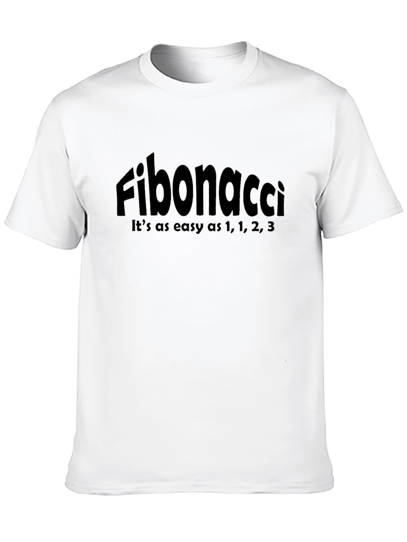 Fibonacci Sequence T-Shirt: Math Humor Tee