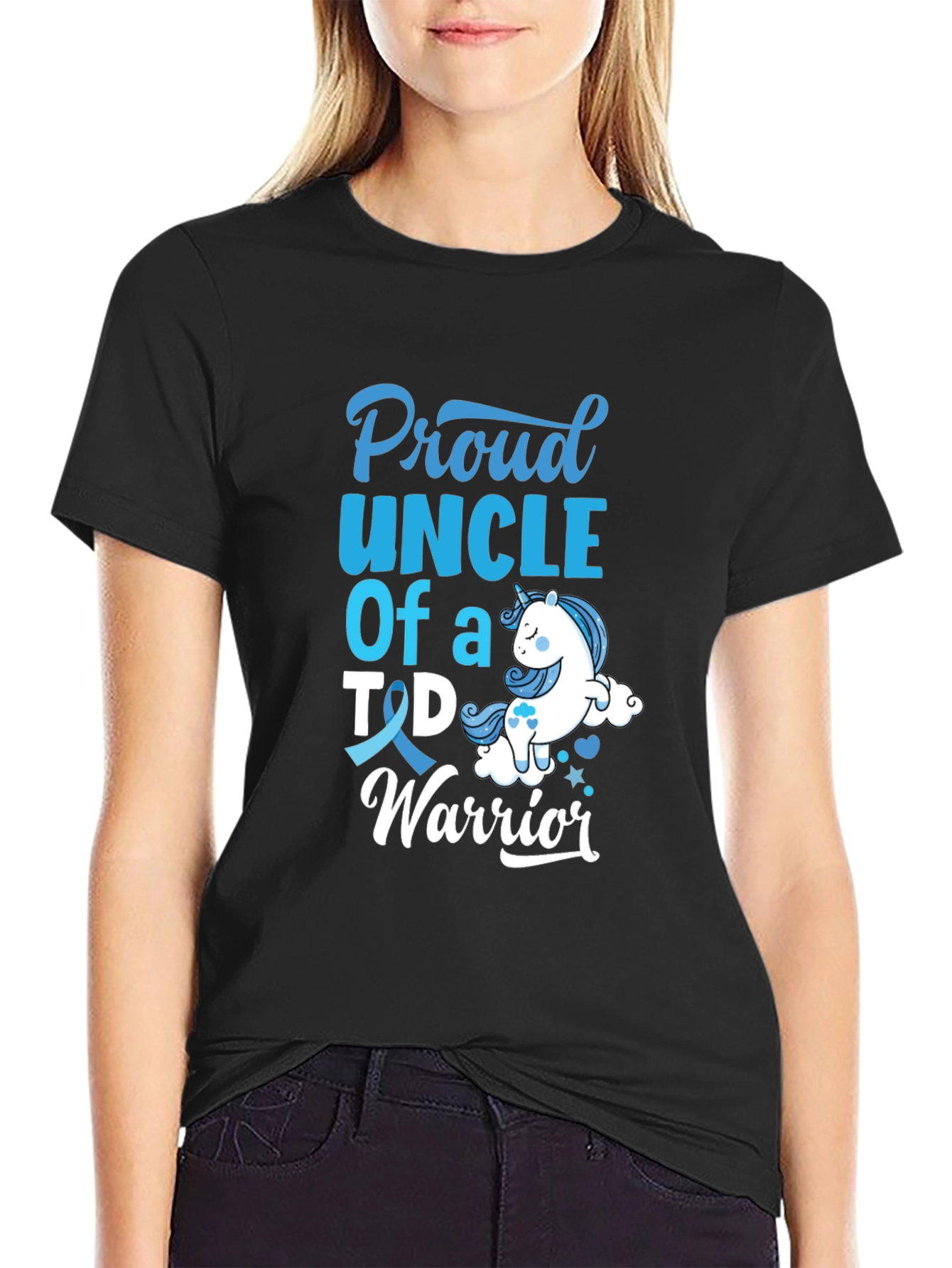 Proud Uncle T1D Warrior Graphic Tee