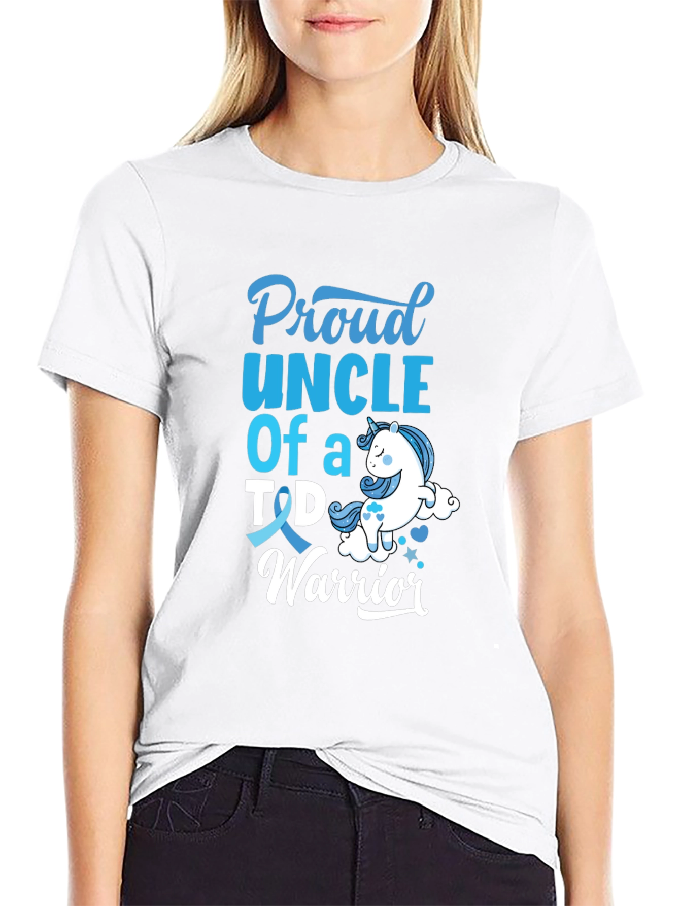 Proud Uncle T1D Warrior Graphic Tee