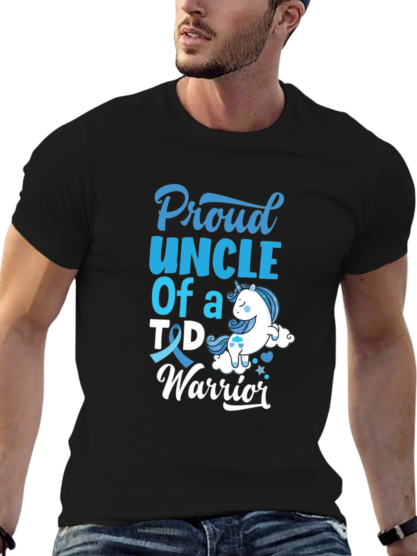 Proud Uncle T1D Warrior Graphic Tee