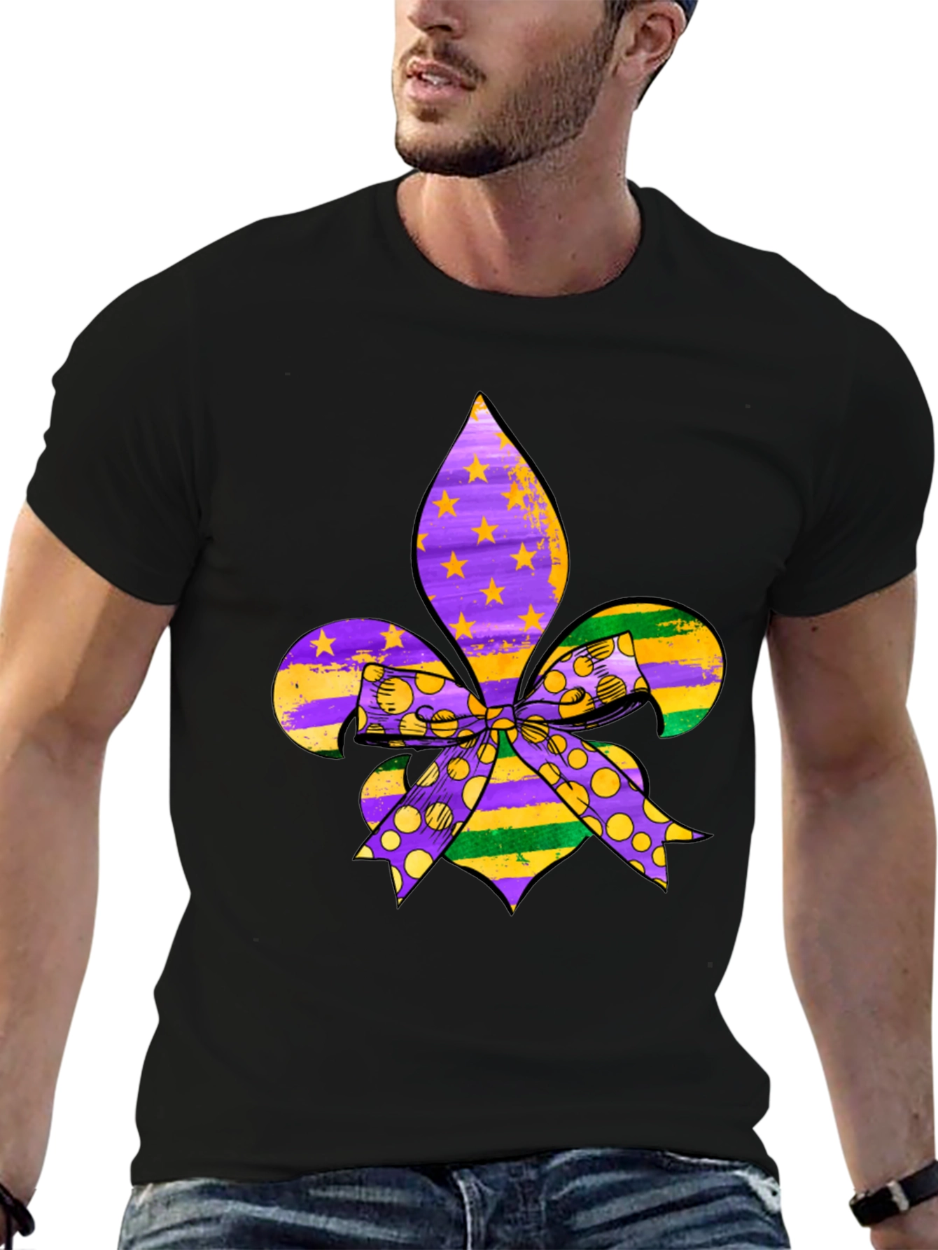 Mardi Gras Fleur-de-lis T-Shirt