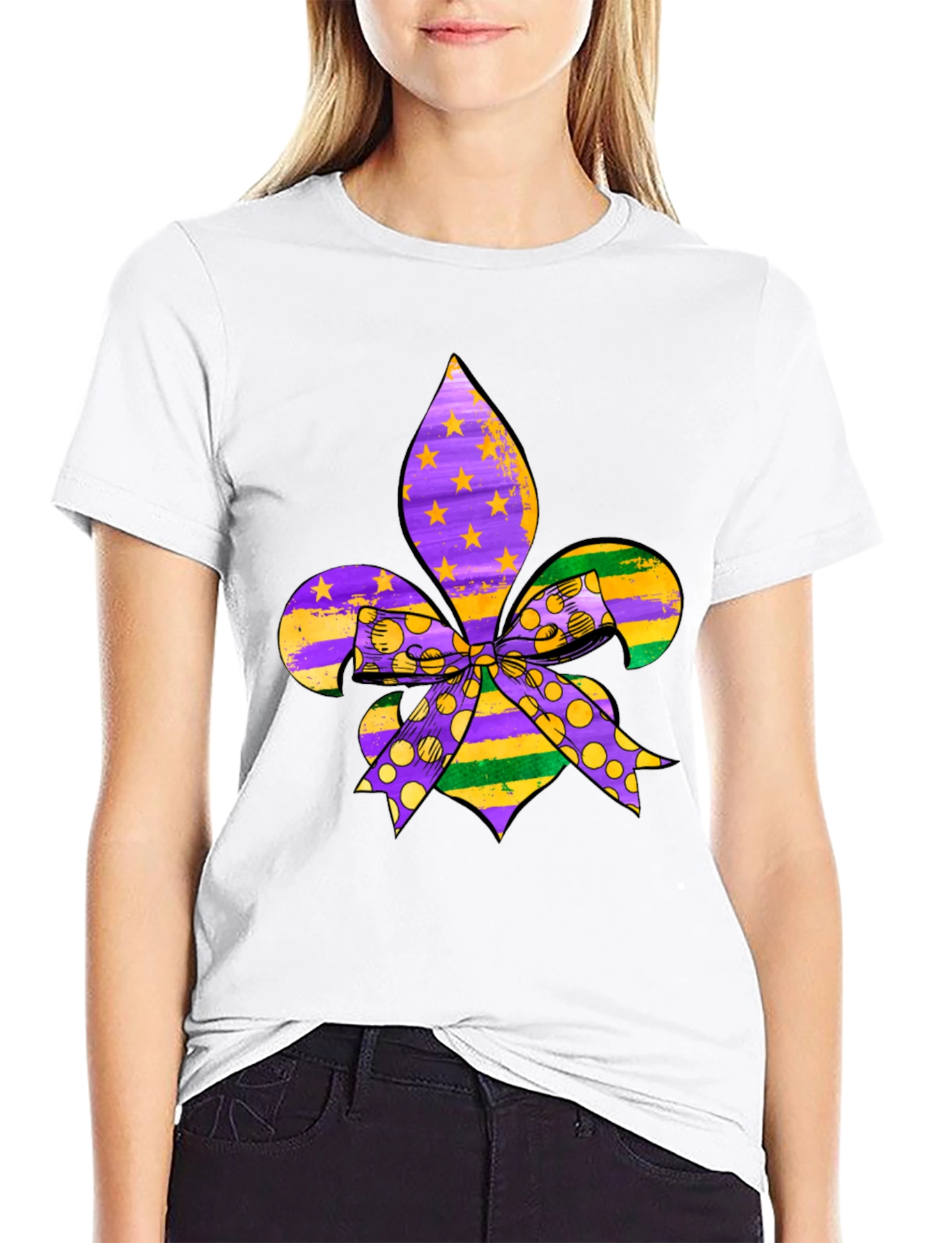 Mardi Gras Fleur-de-lis T-Shirt