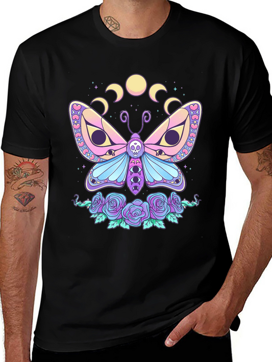 Pastel Goth Moth T-Shirt