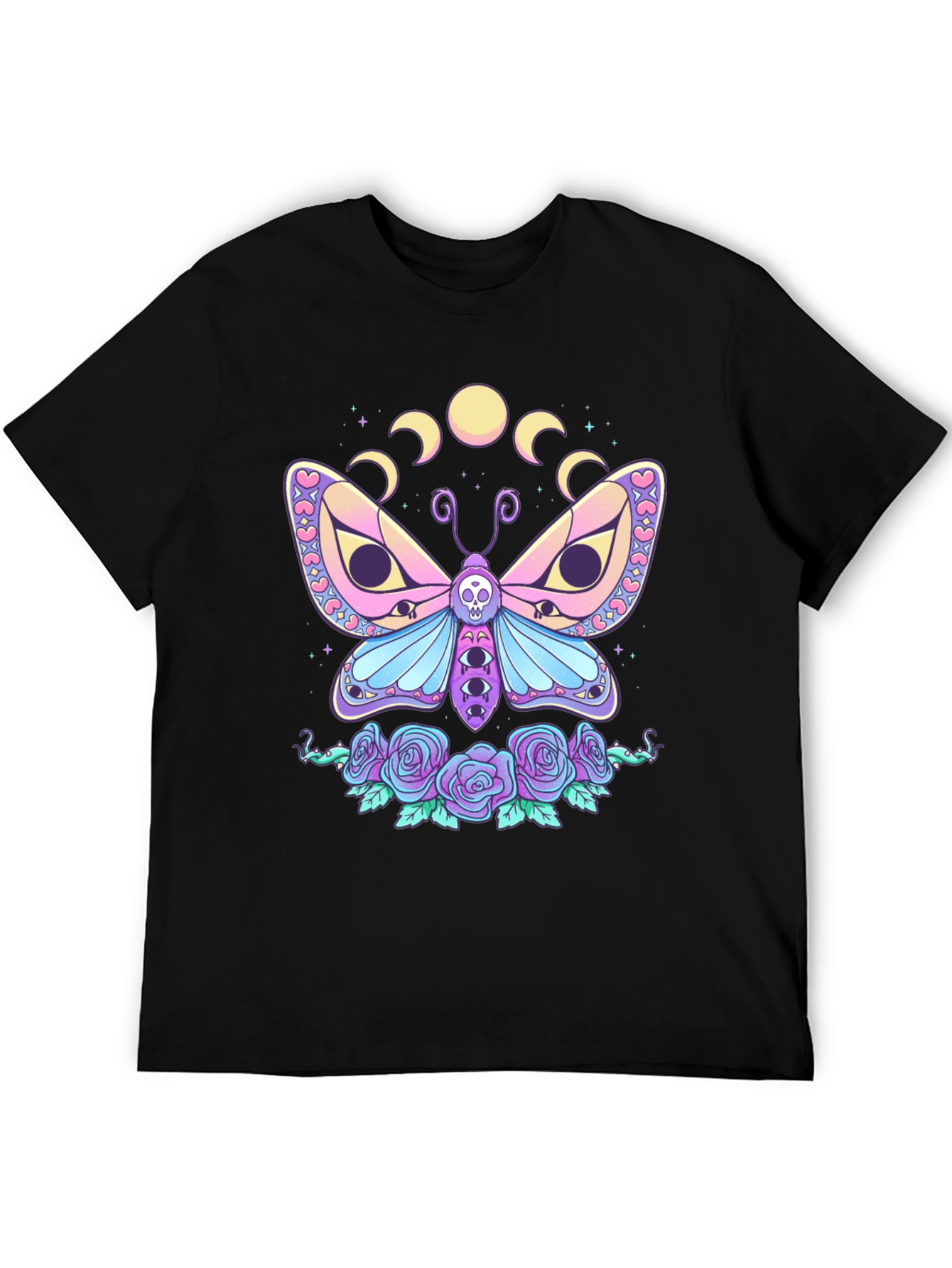 Pastel Goth Moth T-Shirt