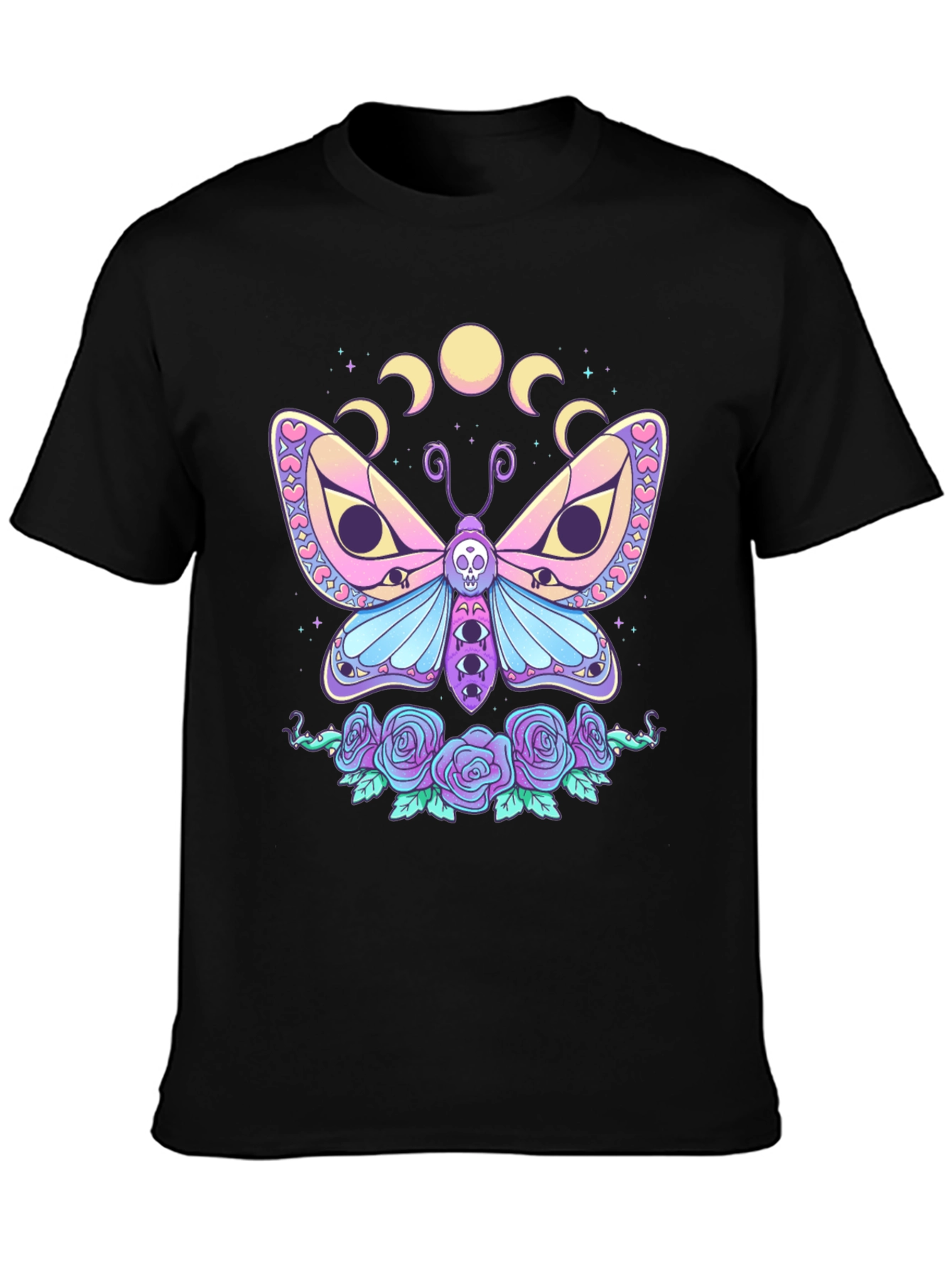 Pastel Goth Moth T-Shirt