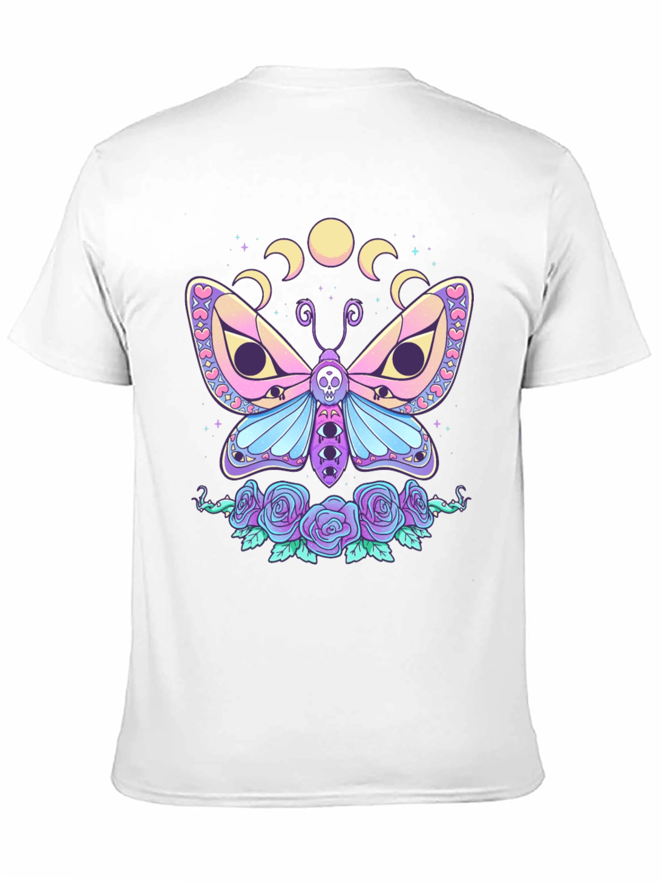 Pastel Goth Moth T-Shirt
