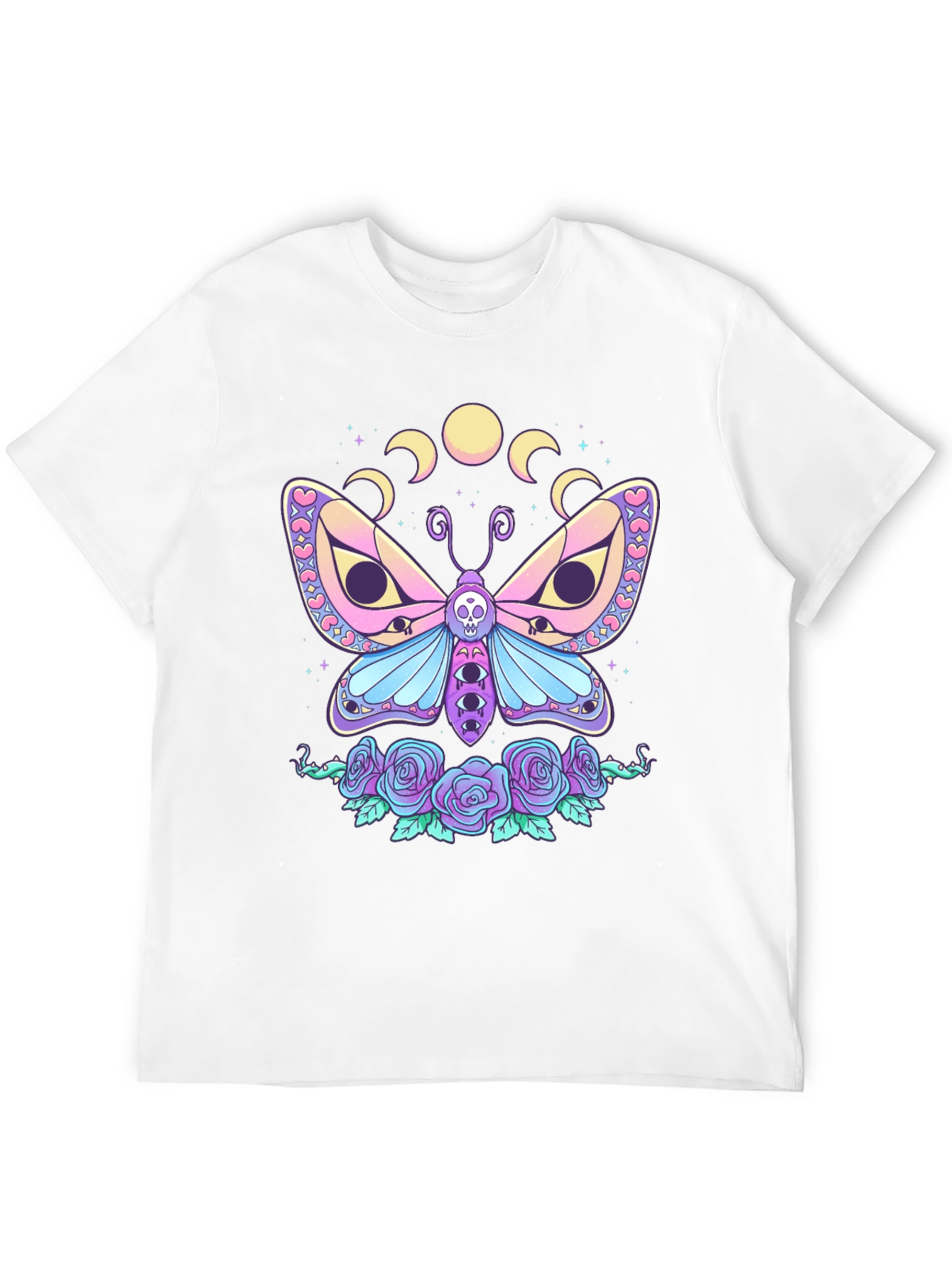 Pastel Goth Moth T-Shirt