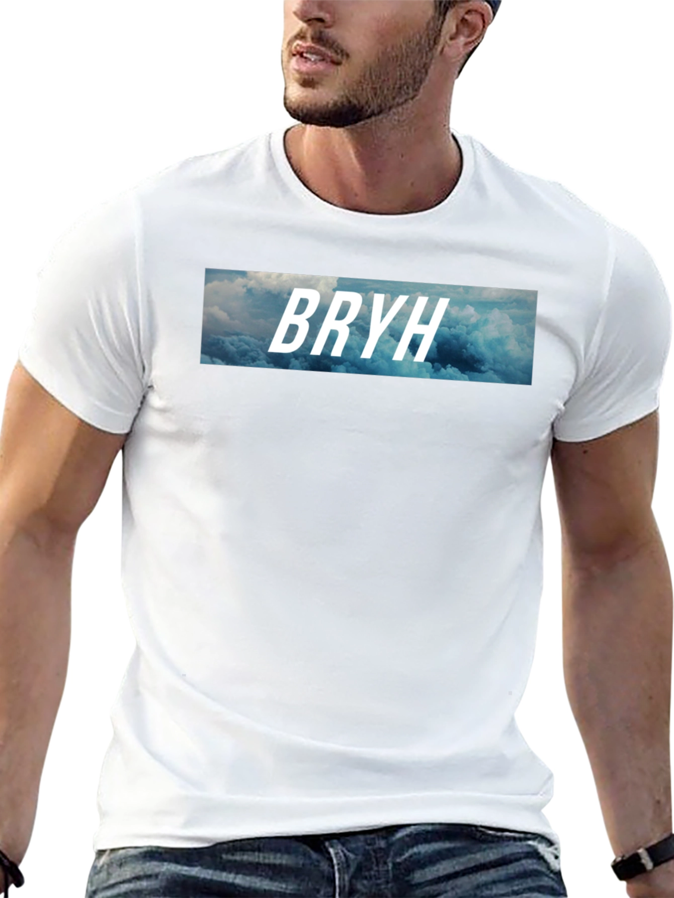 BRYH Cloud Graphic Tee - Cool Comfort