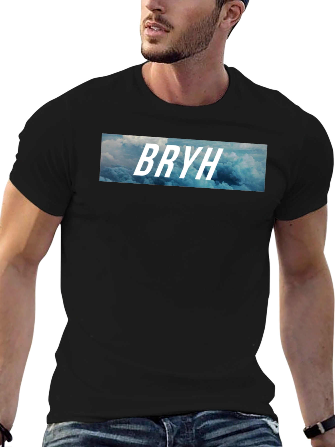 BRYH Cloud Graphic Tee - Cool Comfort
