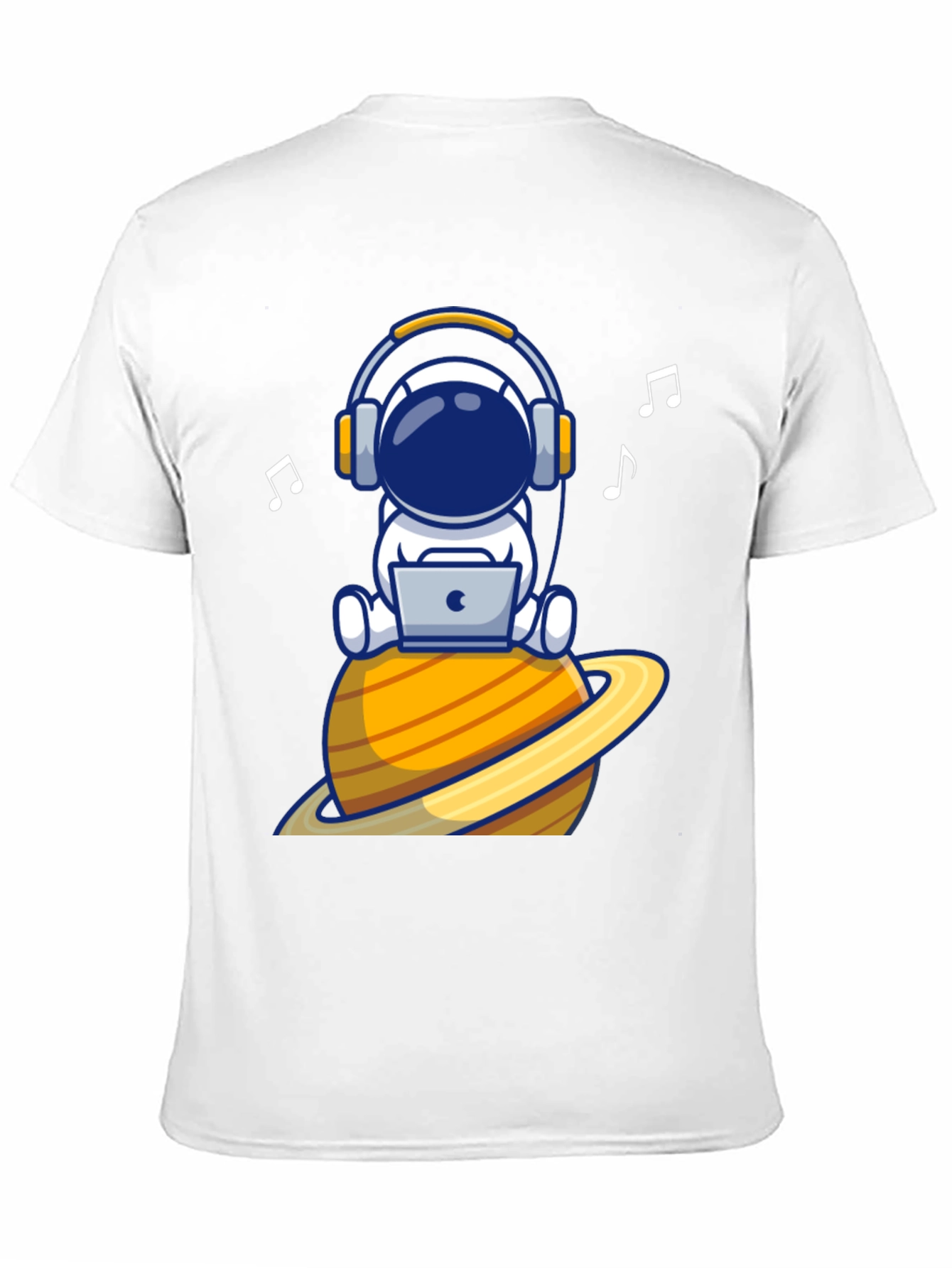 Astronaut DJ Graphic Tee - Space Tunes T-Shirt