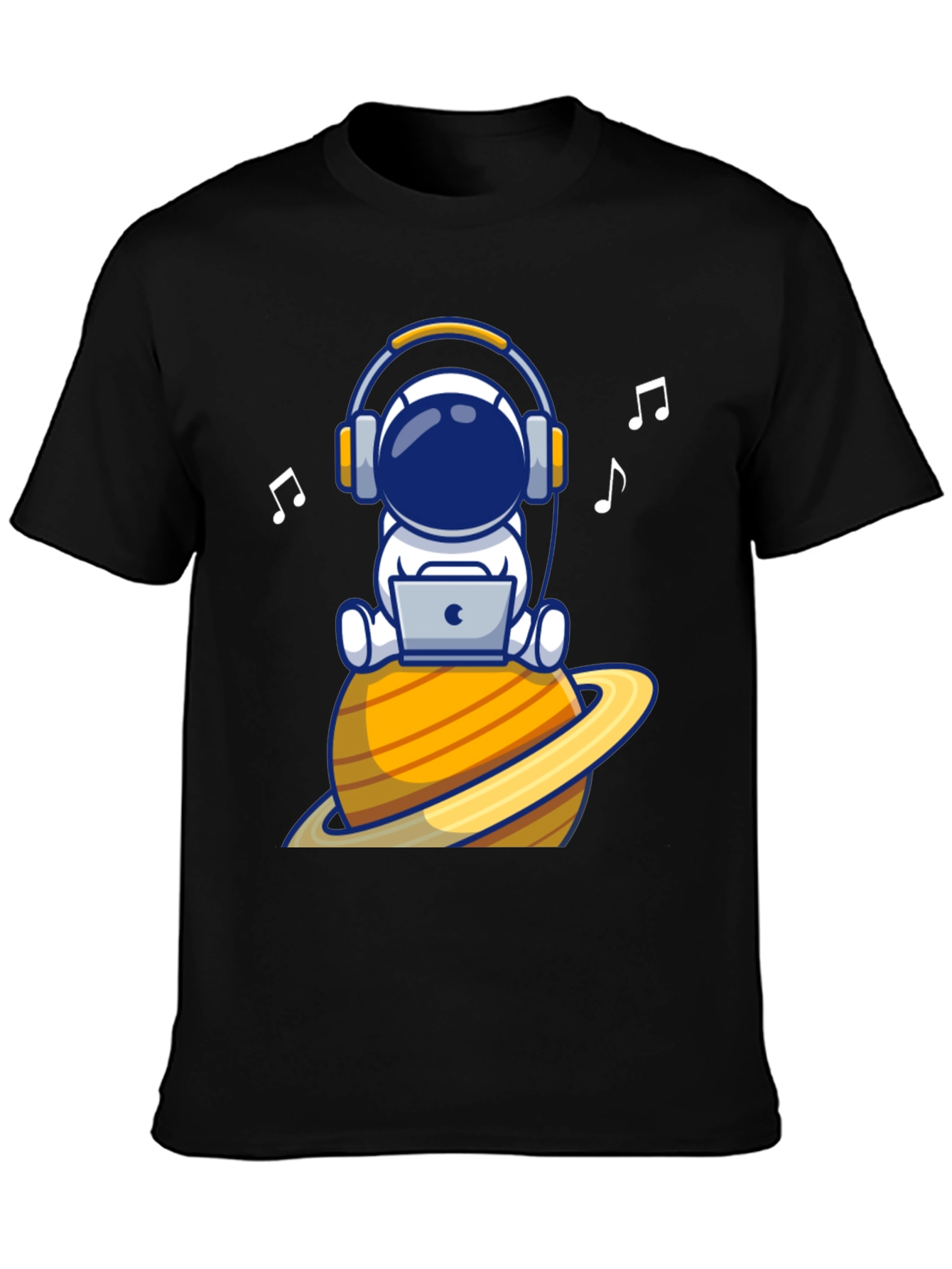 Astronaut DJ Graphic Tee - Space Tunes T-Shirt