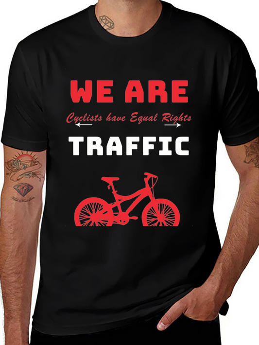Cyclist Equal Rights Graphic Tee
