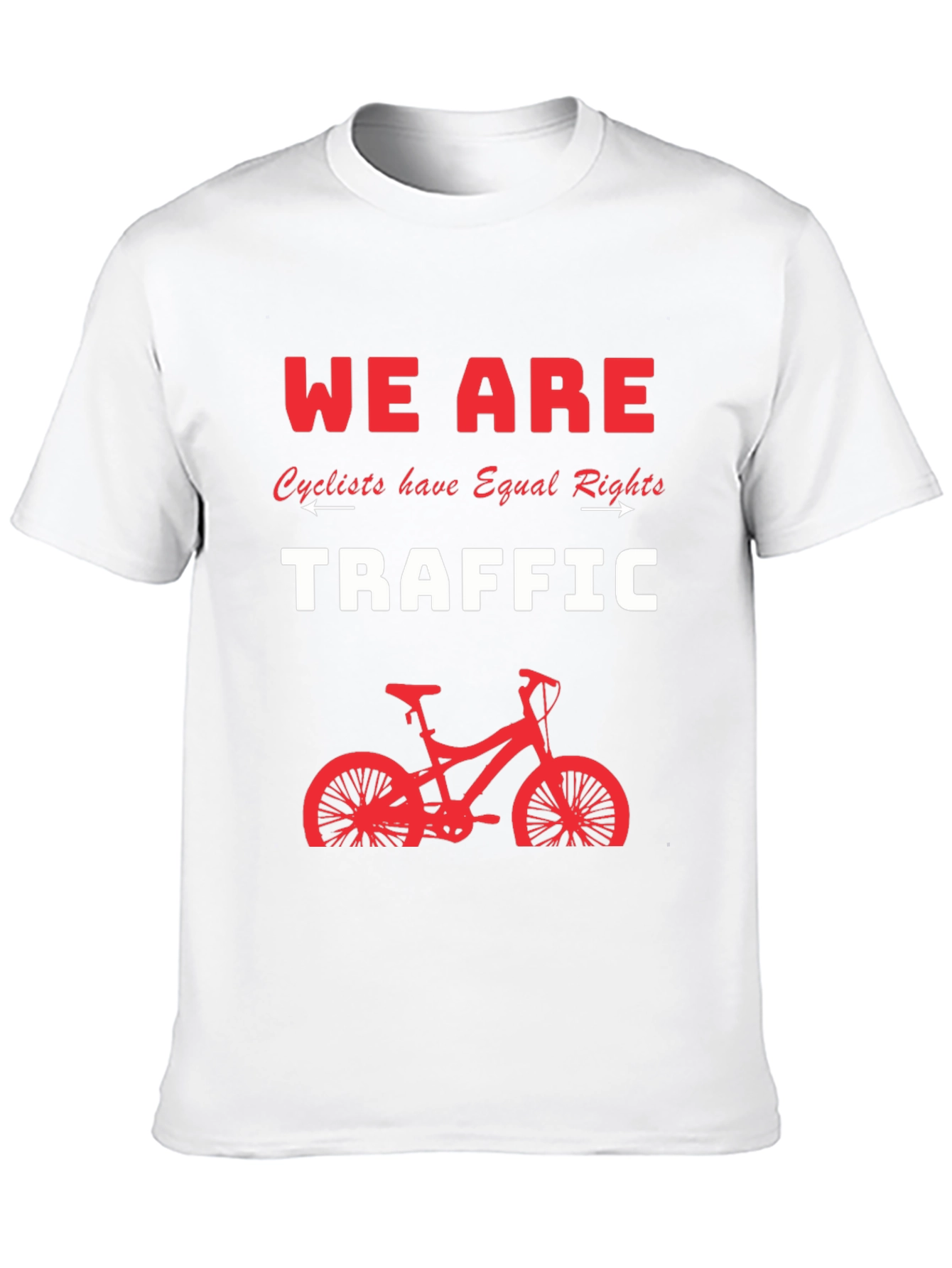 Cyclist Equal Rights Graphic Tee