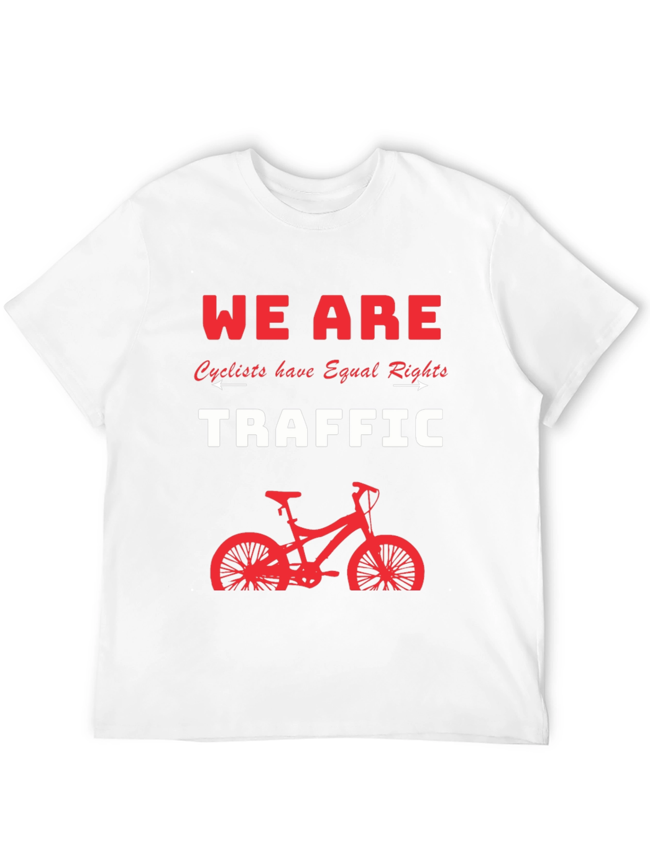 Cyclist Equal Rights Graphic Tee