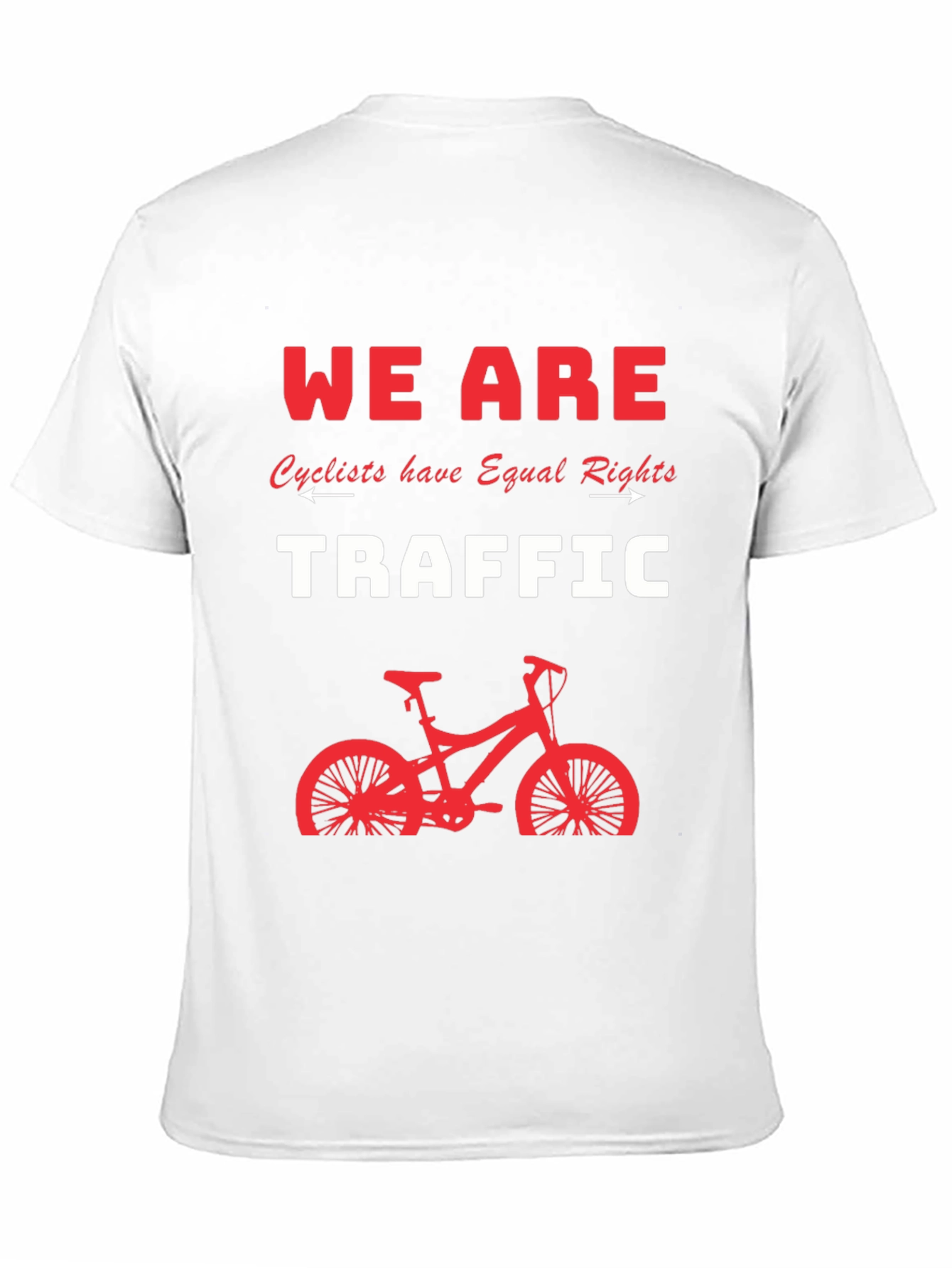 Cyclist Equal Rights Graphic Tee