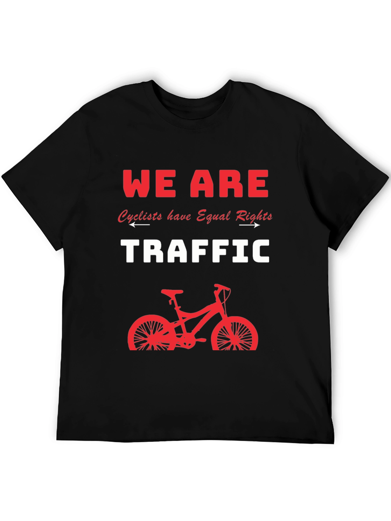Cyclist Equal Rights Graphic Tee