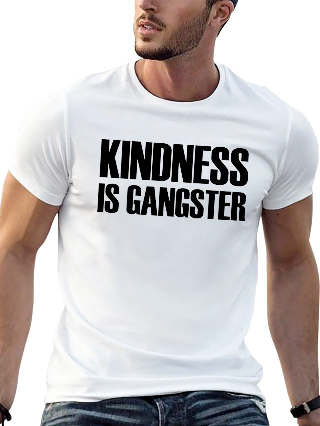 Kindness is Gangster Graphic T-Shirt