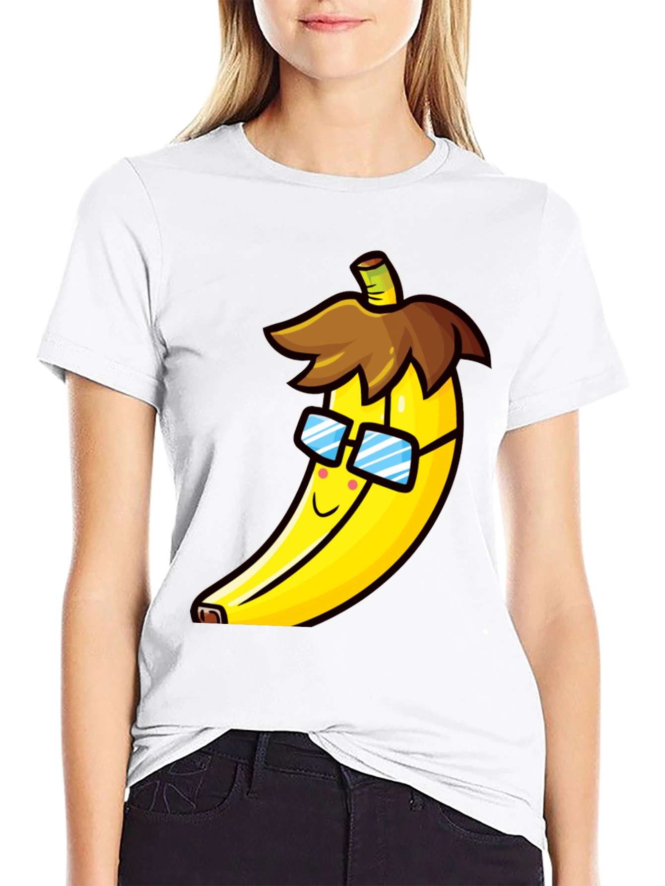 Cool Banana T-Shirt - Fun Cartoon Graphic Tee