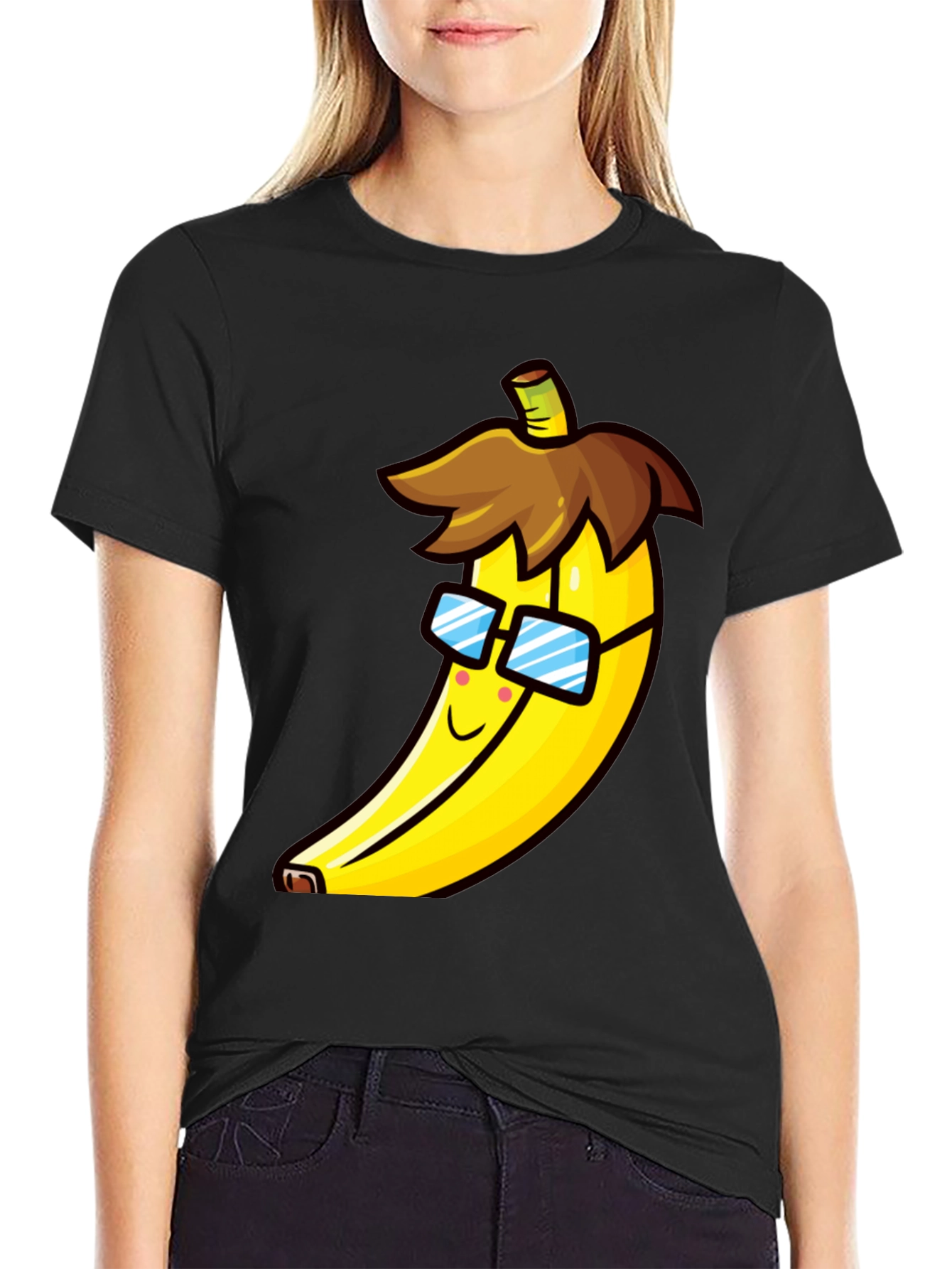 Cool Banana T-Shirt - Fun Cartoon Graphic Tee