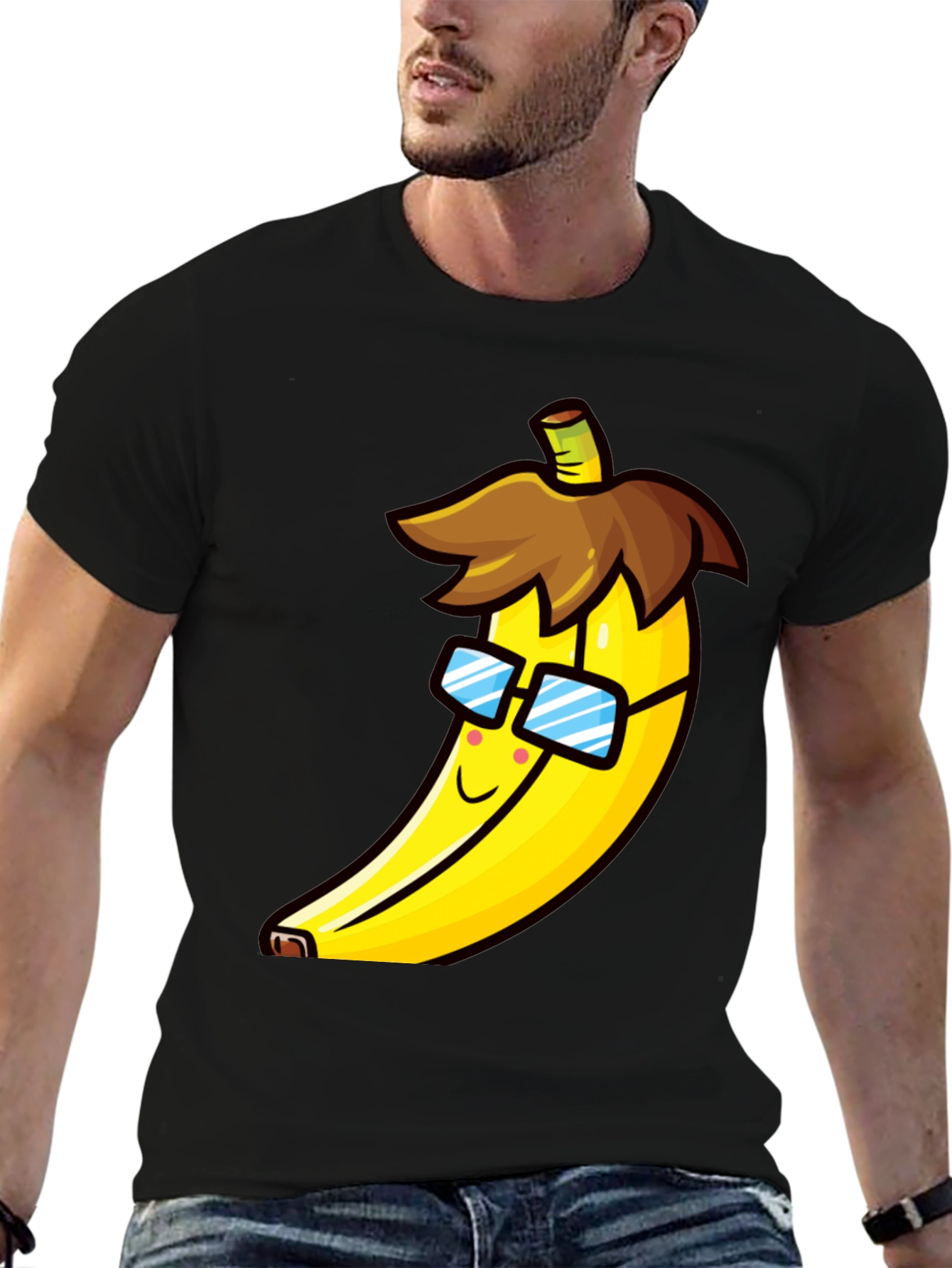 Cool Banana T-Shirt - Fun Cartoon Graphic Tee