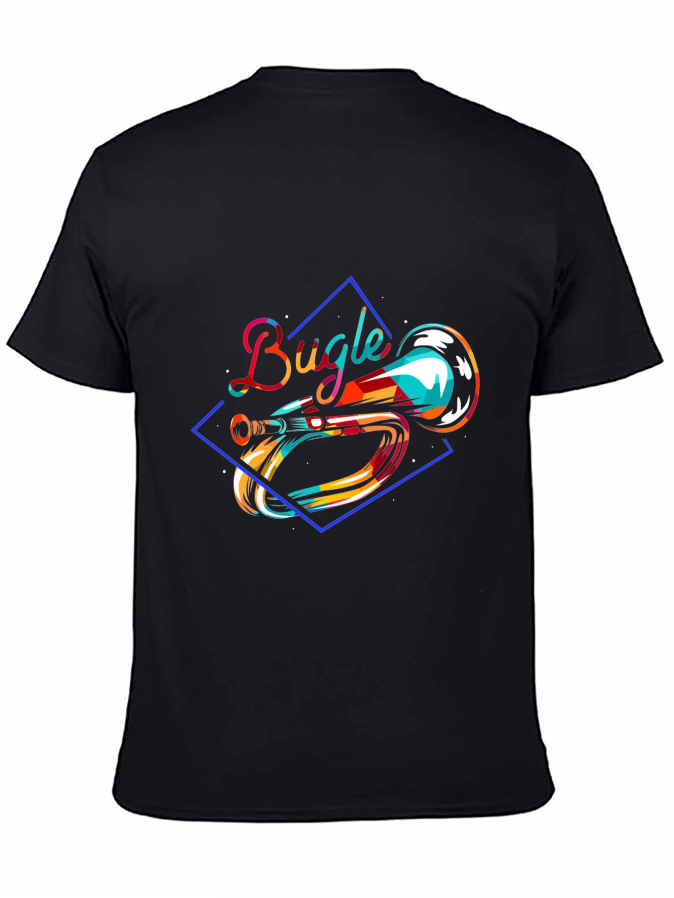 Bugle Graphic T-Shirt - Unique Music Design