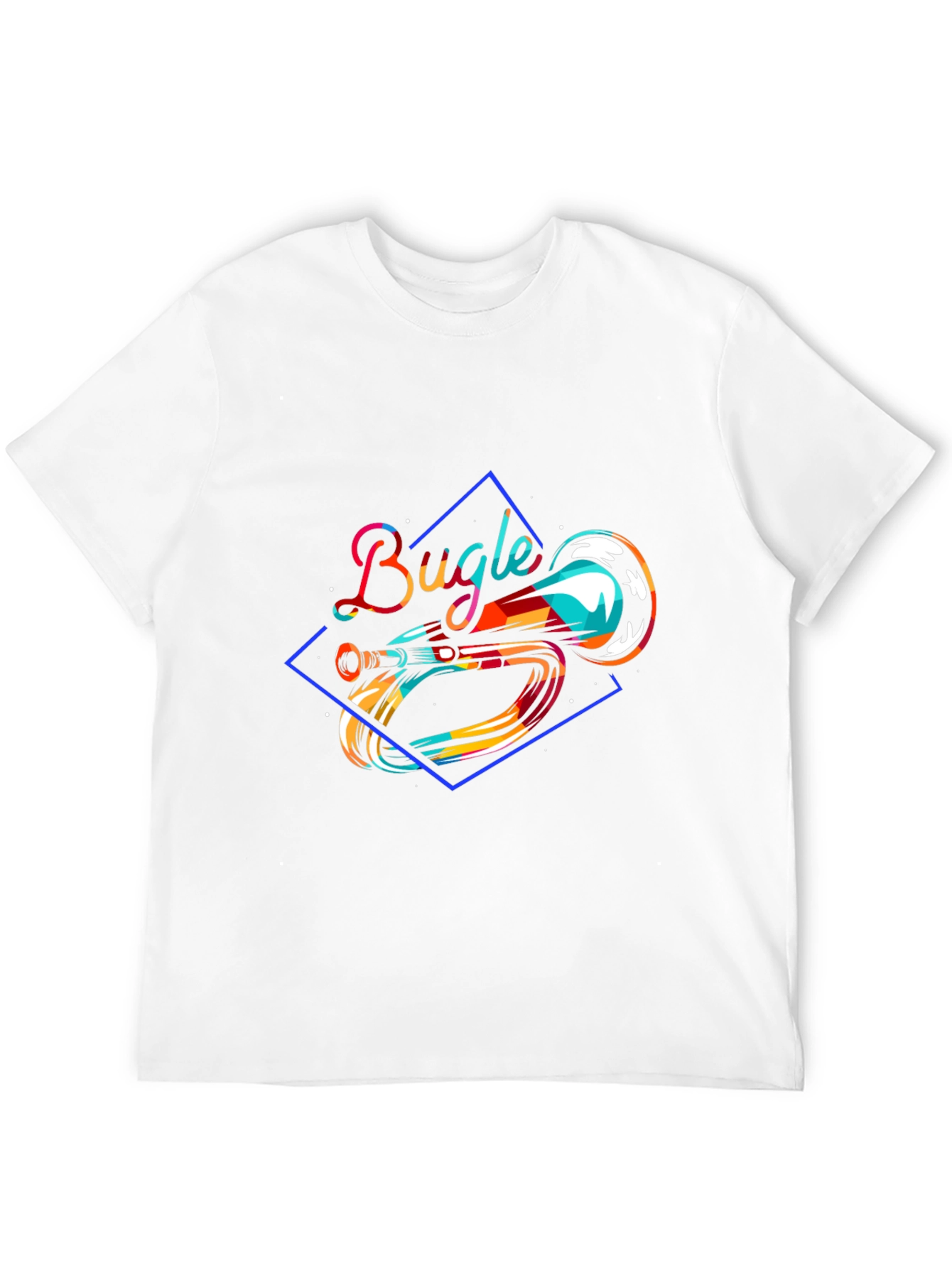 Bugle Graphic T-Shirt - Unique Music Design