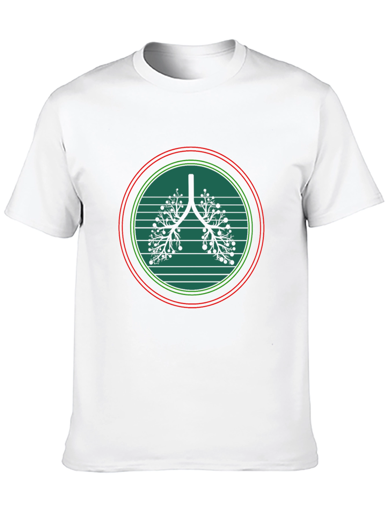 Lungs Graphic Tee - Unique Design