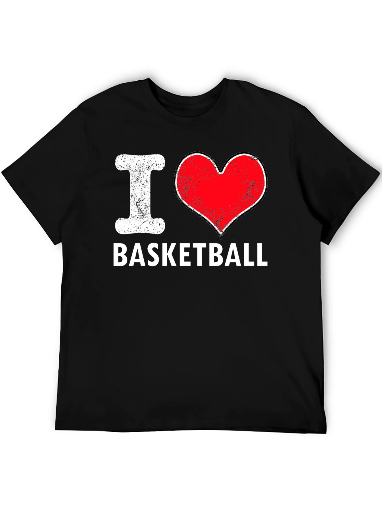 I Love Basketball T-Shirt - Classic Design