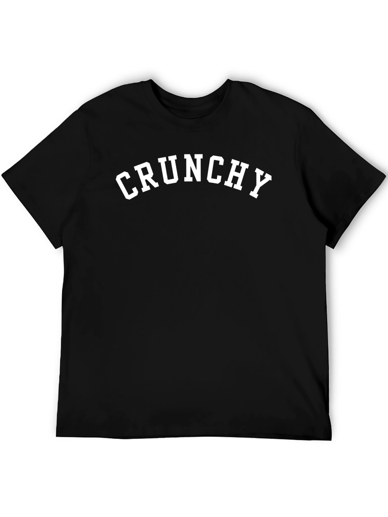 Mens Crunchy Black T-Shirt