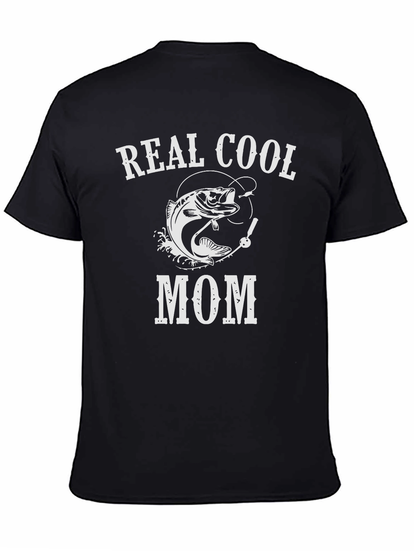 Real Cool Mom Fishing T-Shirt