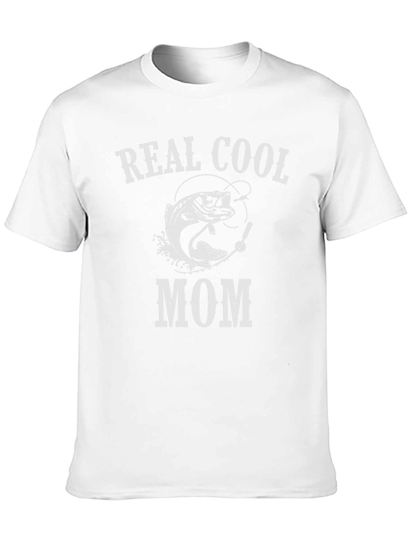 Real Cool Mom Fishing T-Shirt