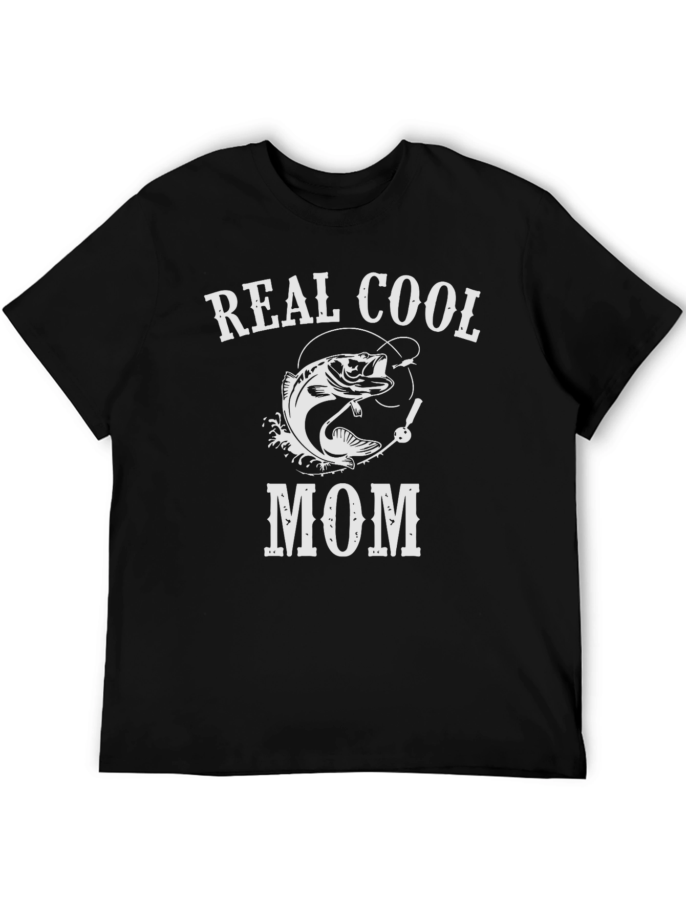 Real Cool Mom Fishing T-Shirt