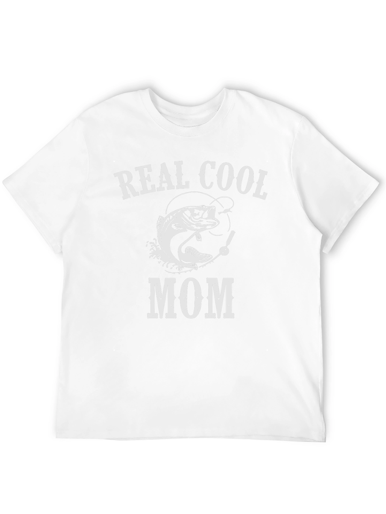 Real Cool Mom Fishing T-Shirt
